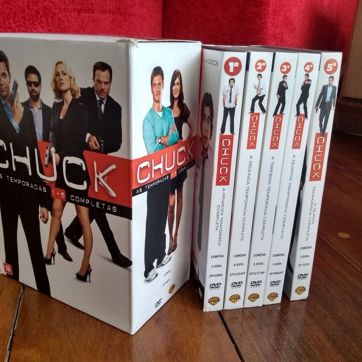 Série Chuck Dvd Box Completo | Filme e Série Warner Bros Usado