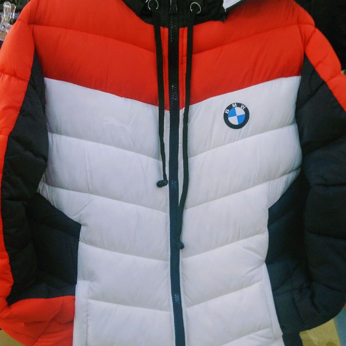 jaqueta de frio da bmw