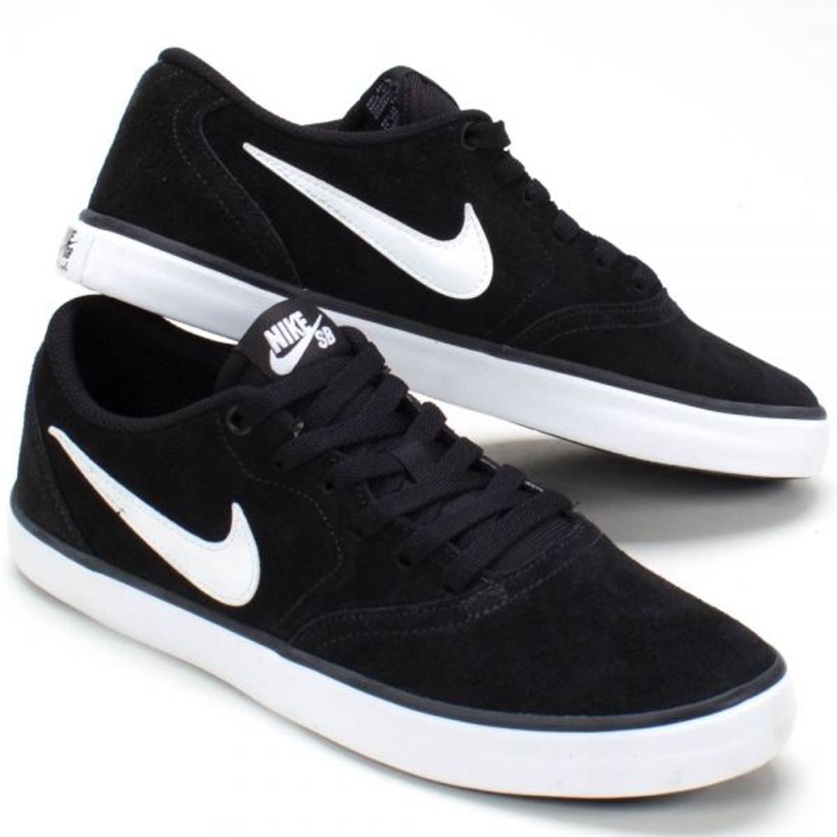 Nike sb check solar best sale preto feminino