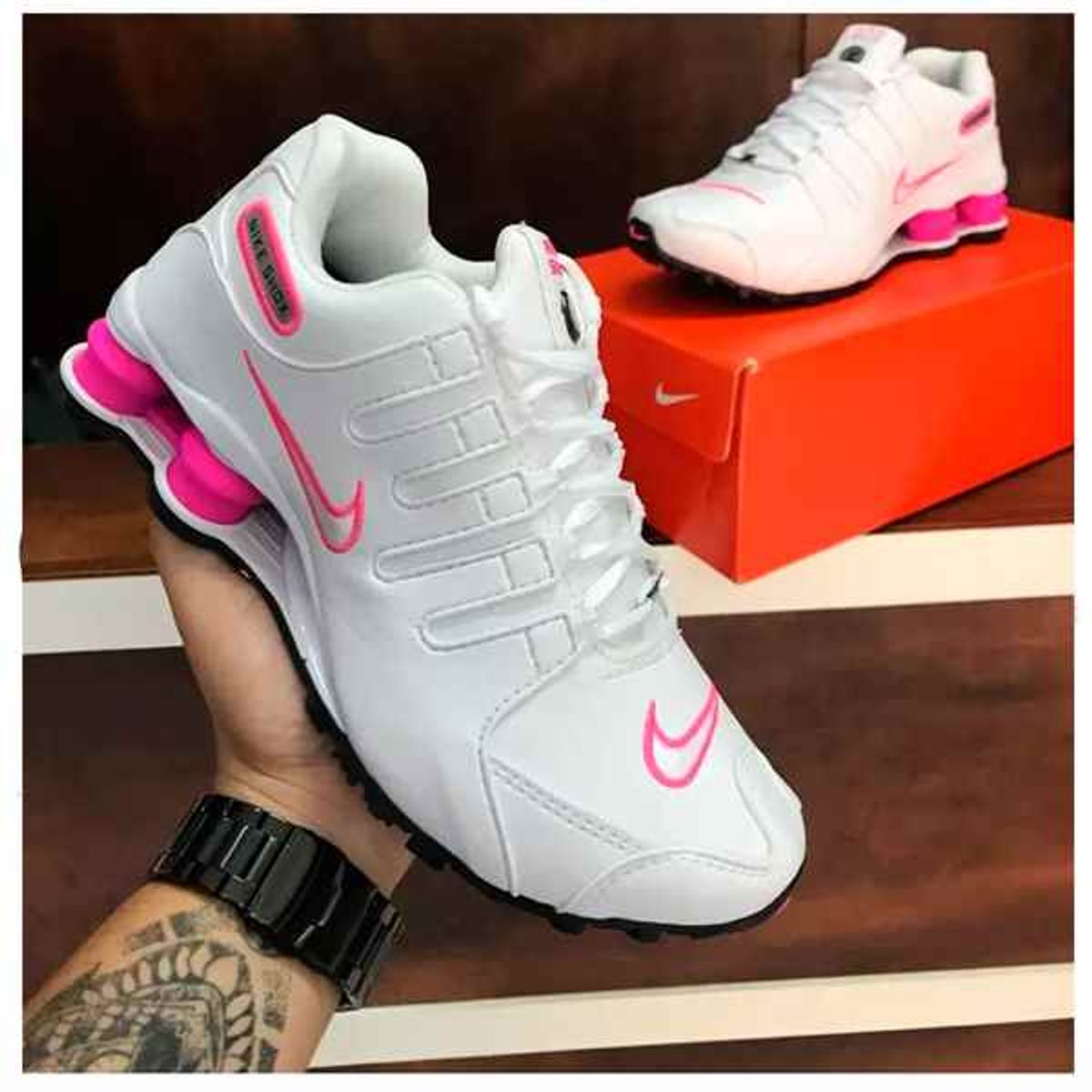 nike 4 molas feminino rose