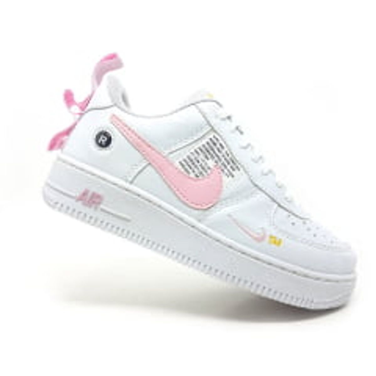 nike air force branco e rosa