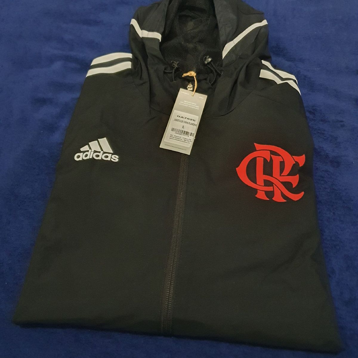 Jaqueta flamengo de hot sale chuva adidas 2019