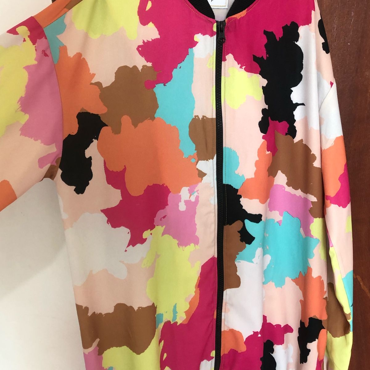 casaco camuflado feminino renner