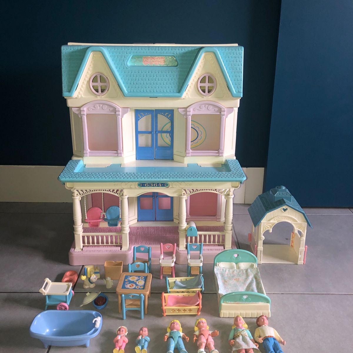 1993 fisher price 2024 loving family dollhouse