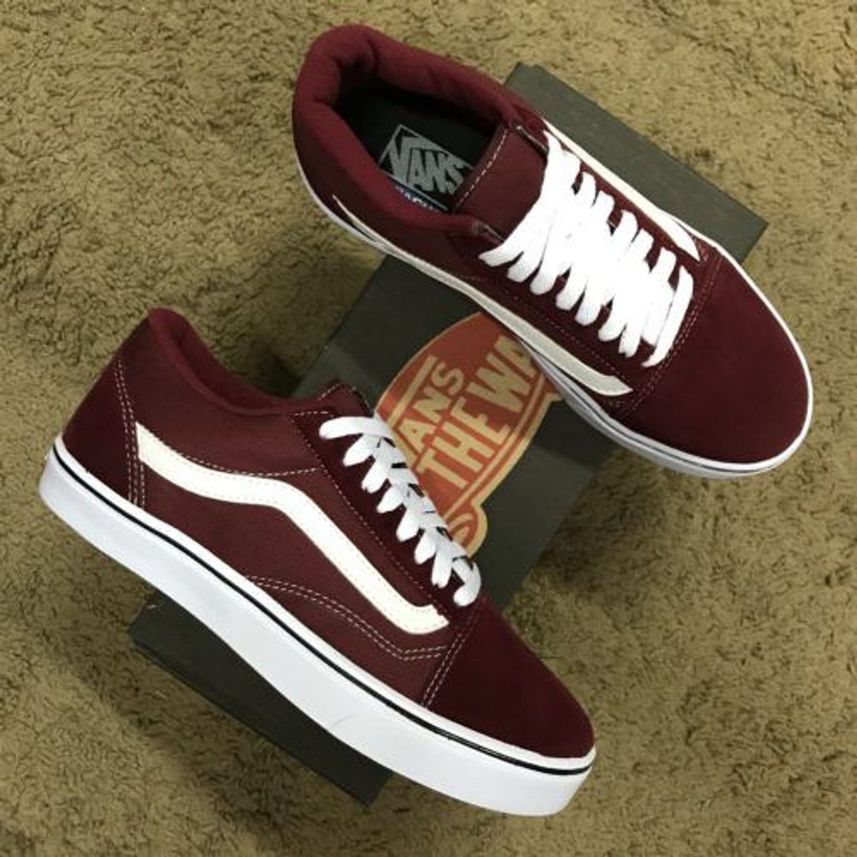 vans bordo feminino original