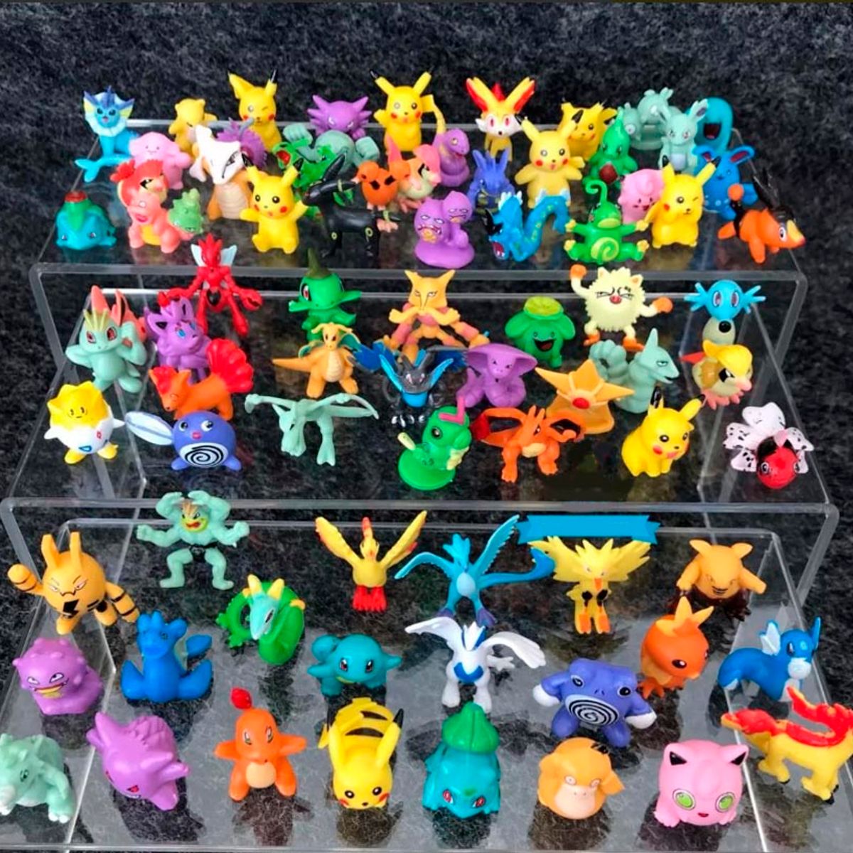 Kit de 72 Bonecos Miniatura Lote Pokémon com Pikachu Incluso - Não Repete, Brinquedo  Pokemon Nunca Usado 45693769