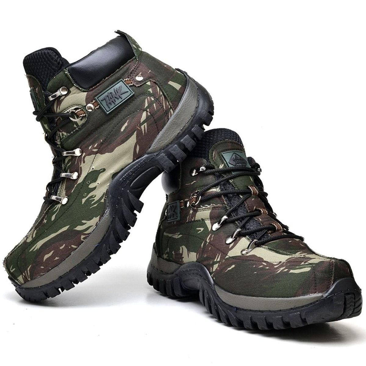 botas camufladas para caça