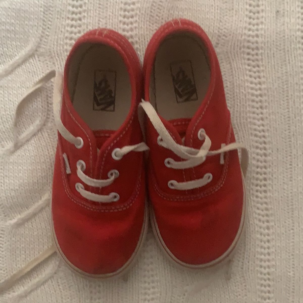 vans vermelho infantil