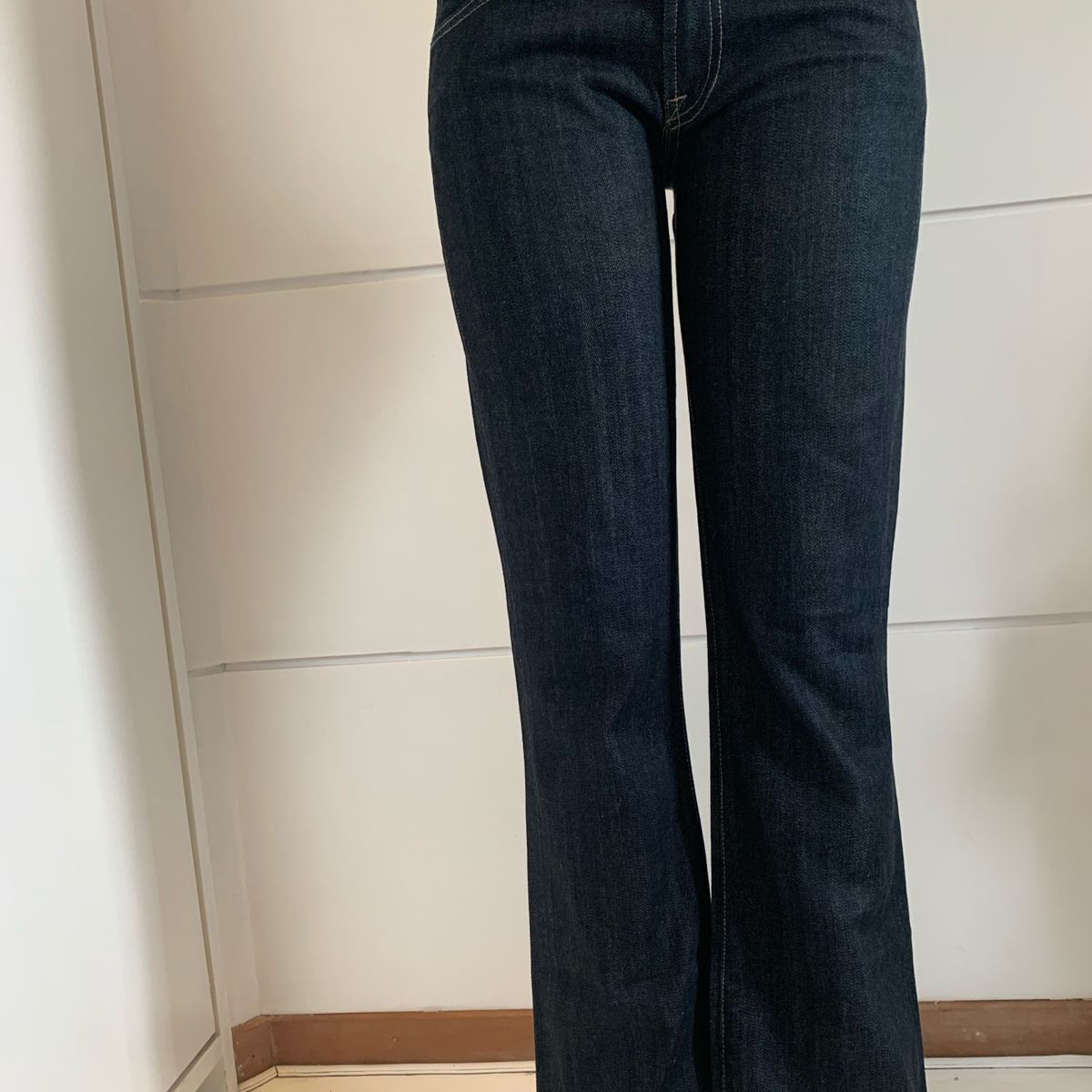 CALÇA JEANS PANTALONA / H&M - TAM 38/40