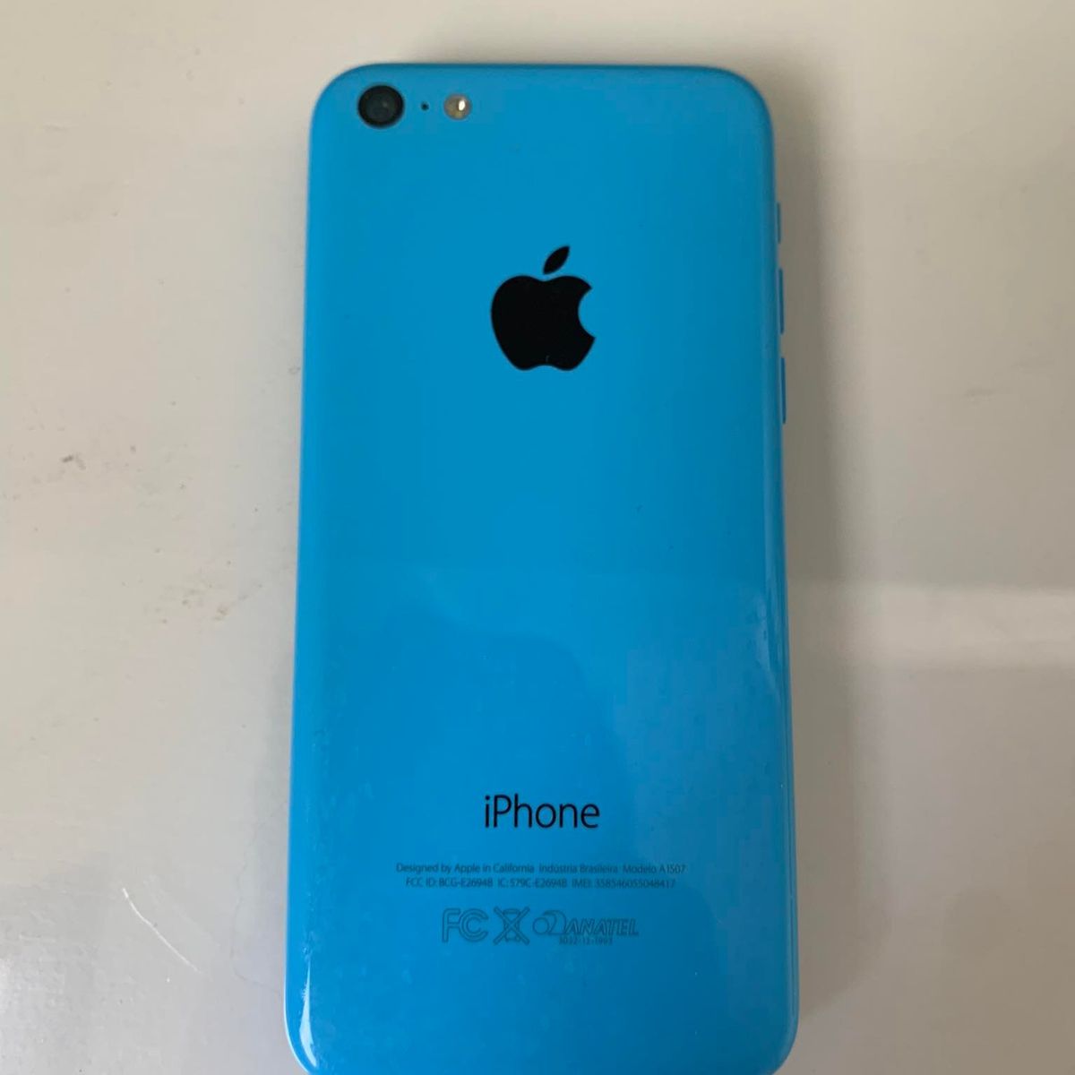Iphone 5c 16gb Azul A1507 | Iphone Apple Usado 67860566 | enjoei