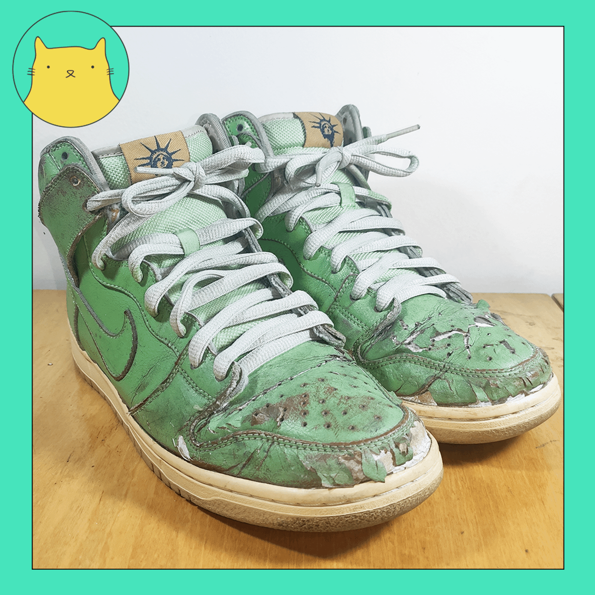 statue of liberty dunk sb