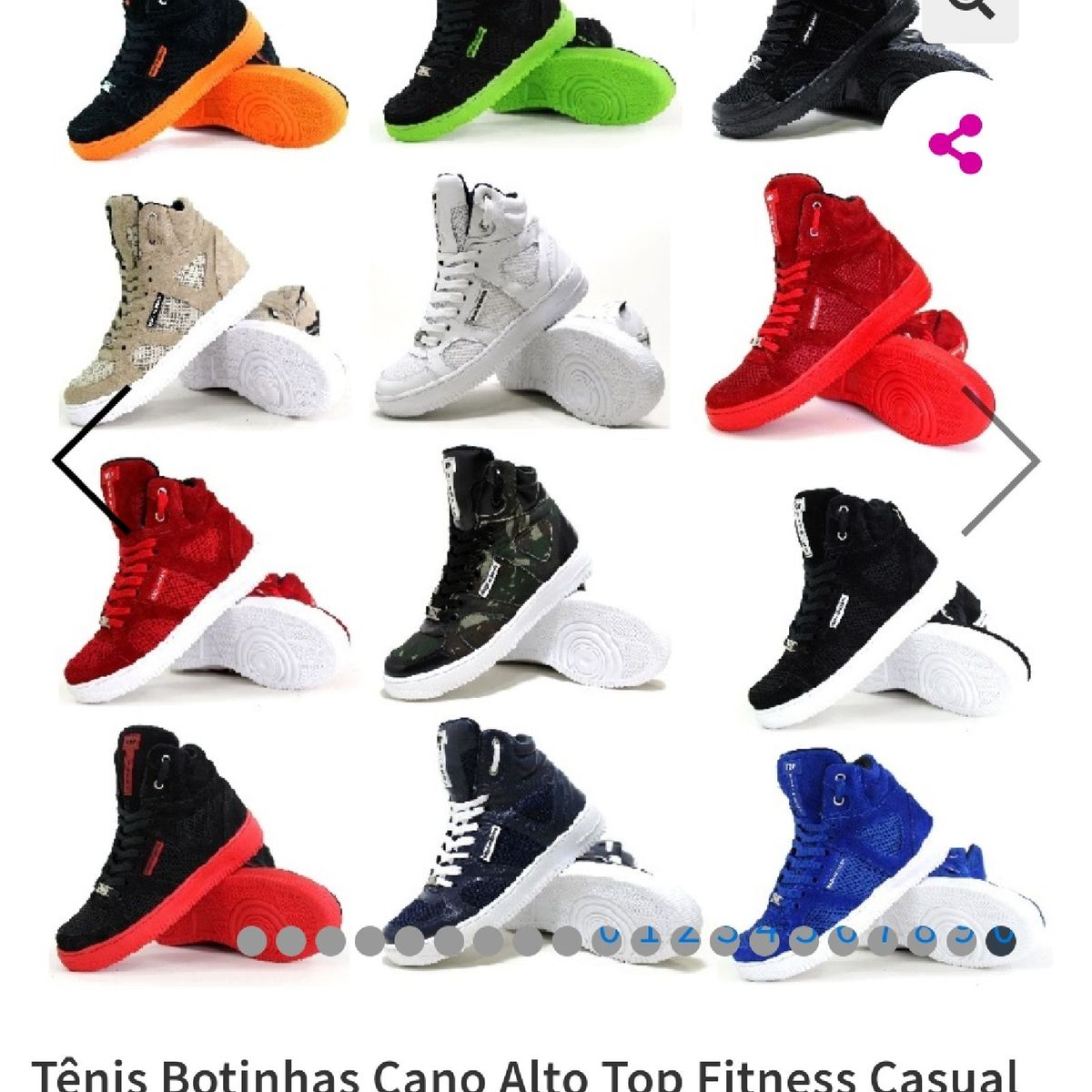 tenis top fitness