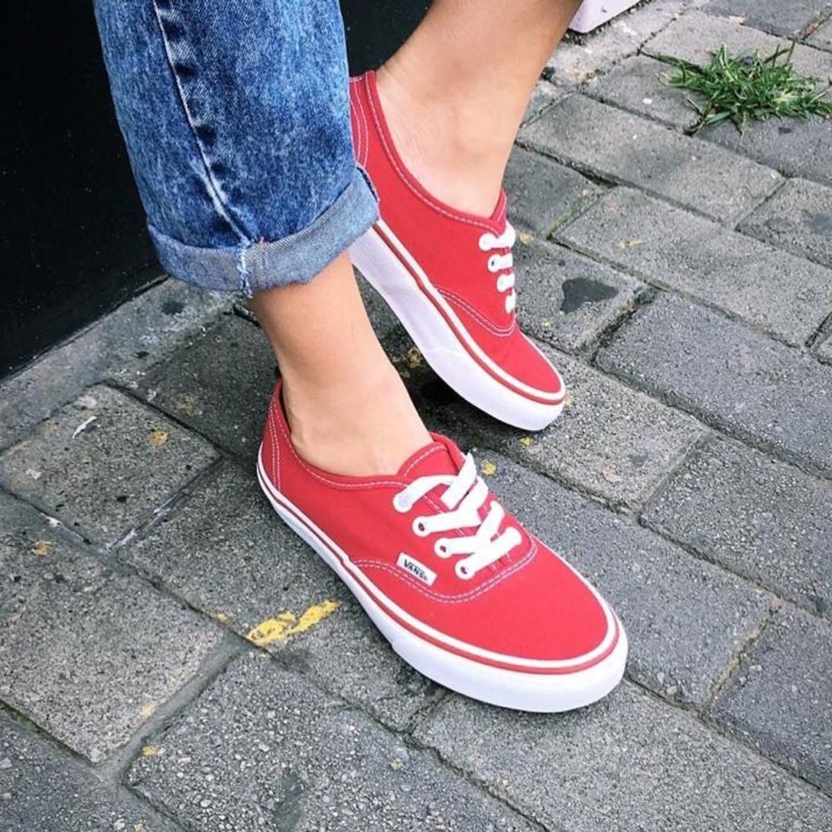 Tênis Vans Authentic Vermelho Novo Na Caixa