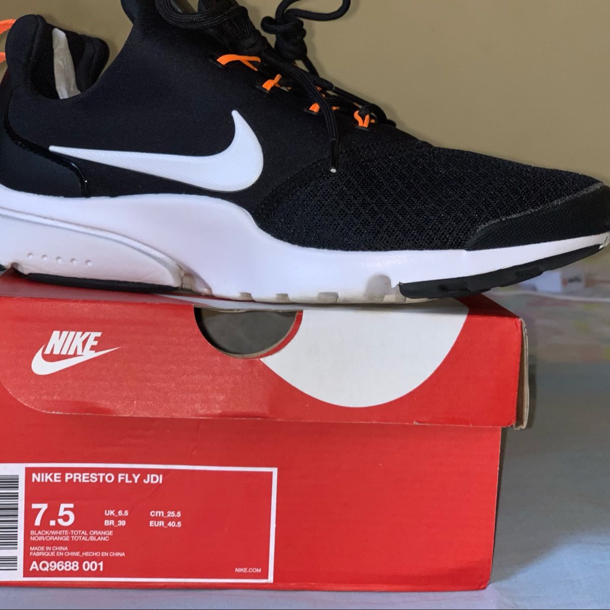 tênis nike presto fly masculino