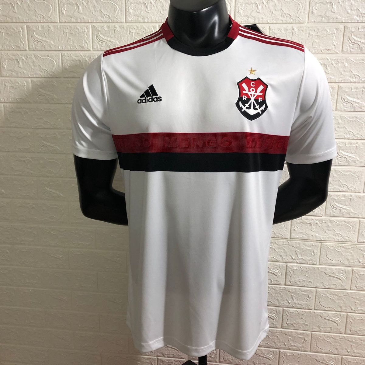 camisa flamengo branca adidas