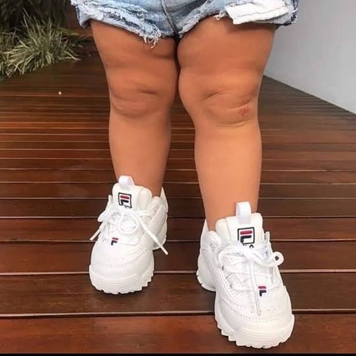 tenis fila bebê