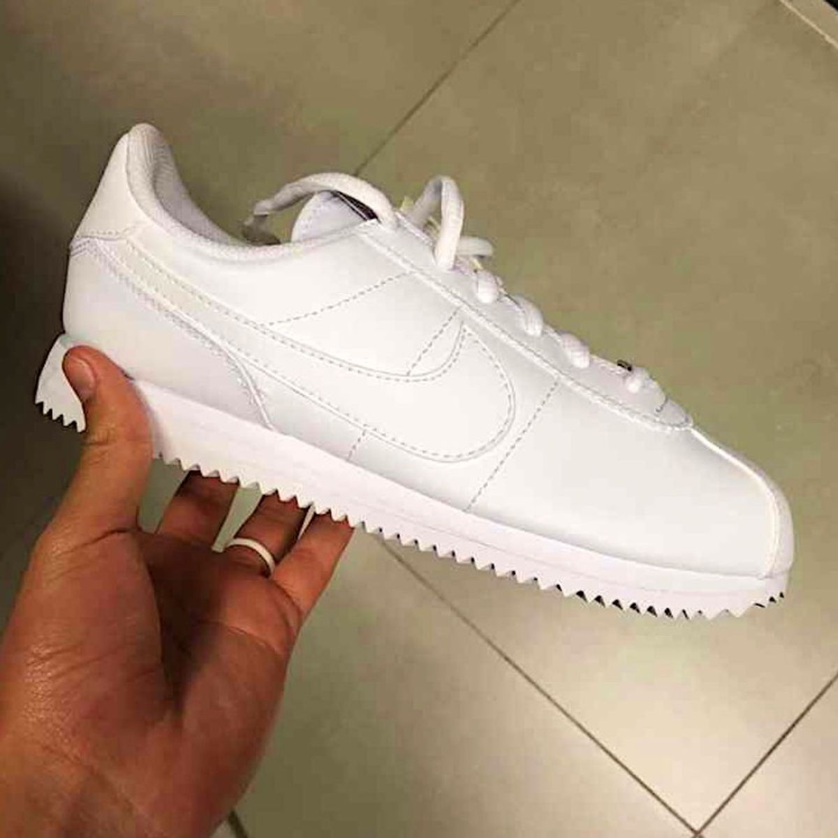nike cortez todo branco