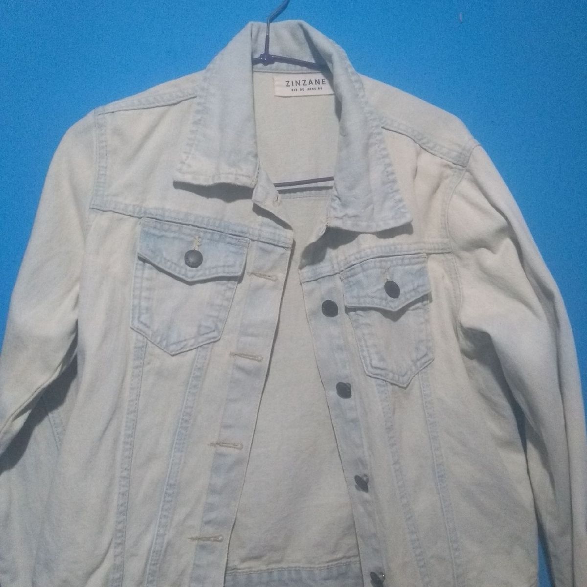 jaqueta jeans zinzane