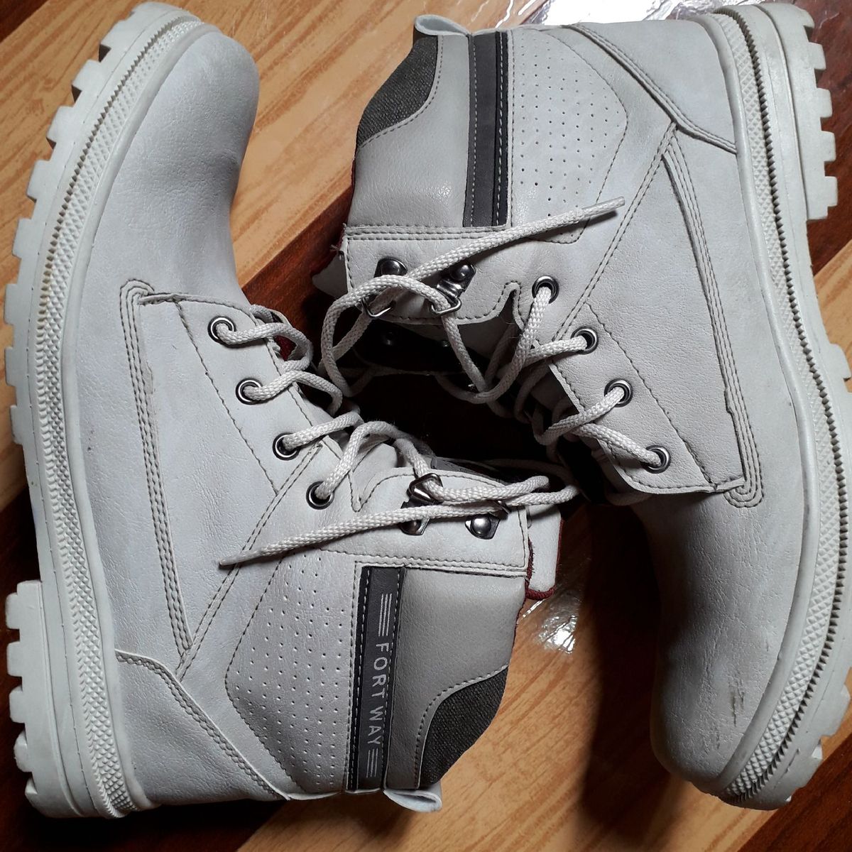 bota coturno masculino fortway