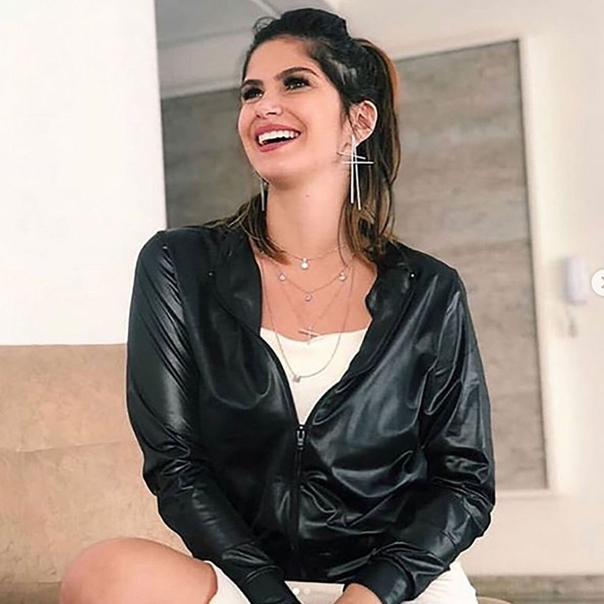 jaqueta bomber feminina preta