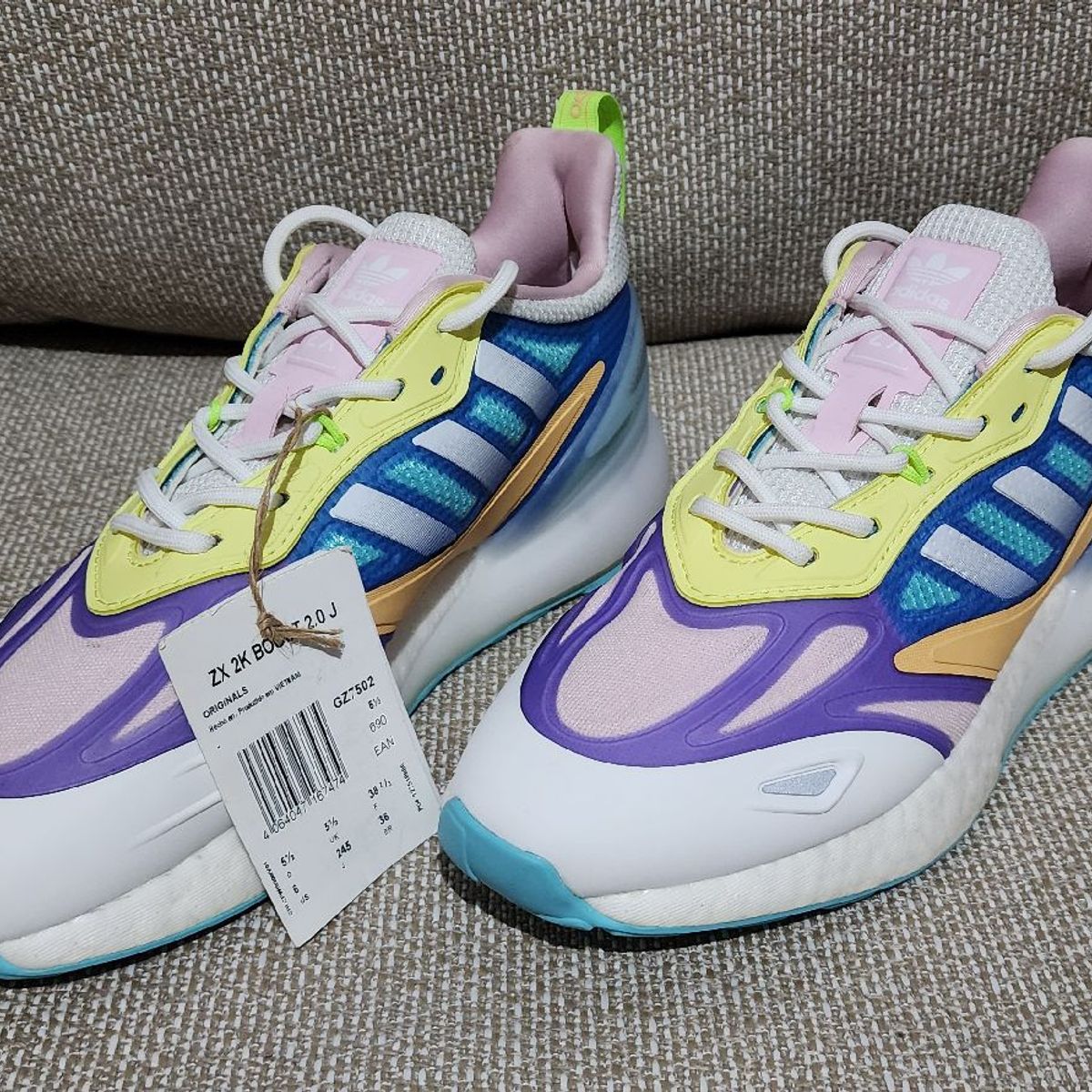 Tênis Adidas Zx 2k Boost 2.0 J (Gz7502) | Adidas Nunca Usado