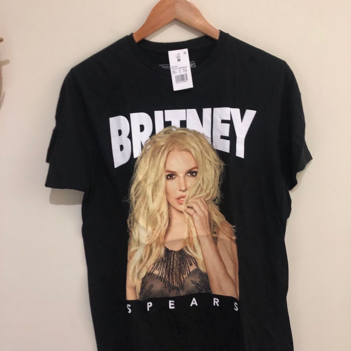 【レアデザイン】BRITNEY SPEARS ライブTシャツ ブラック Camiseta Britney Spears Preta Estampada | Britney Spears Nunca