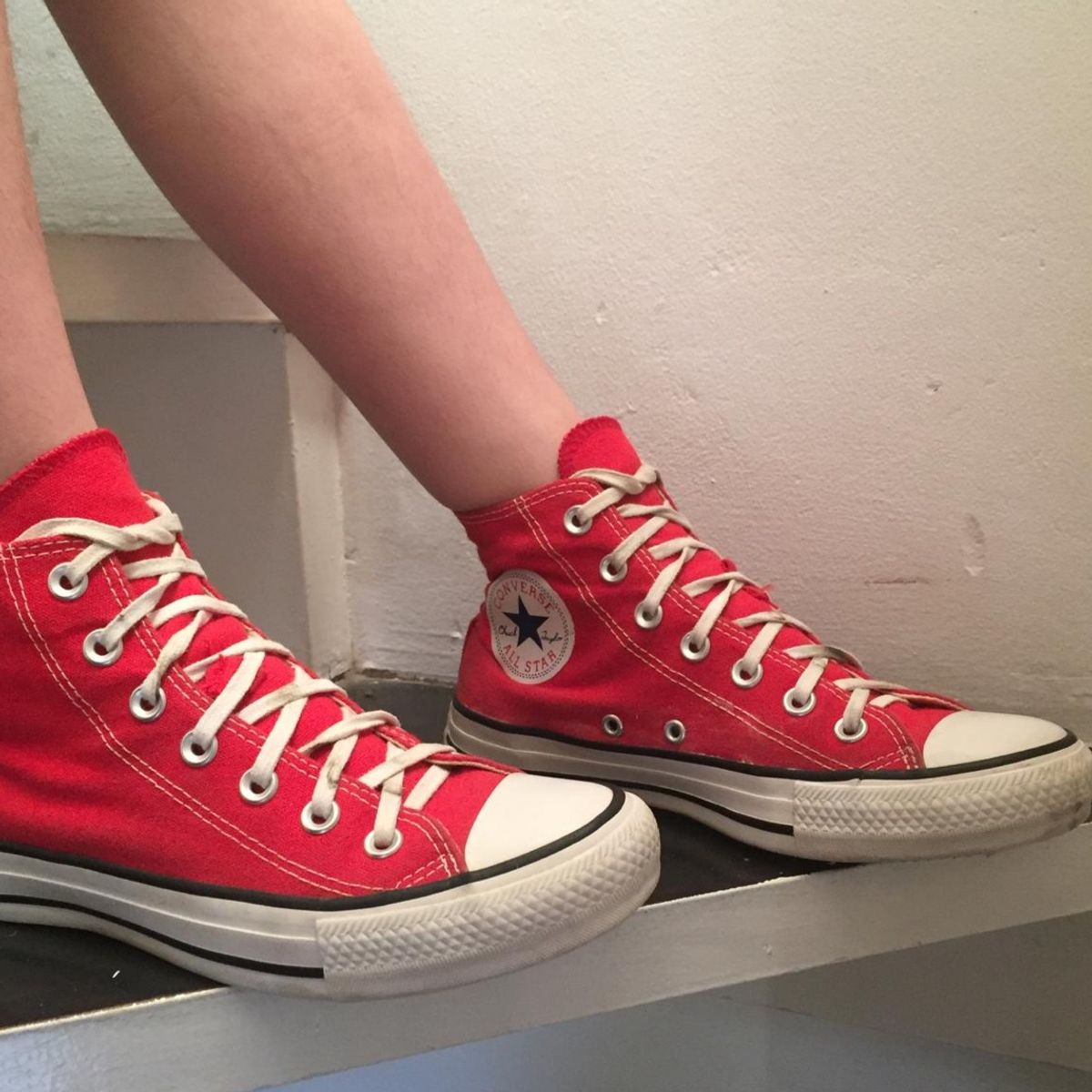 all star vermelho cano alto 36