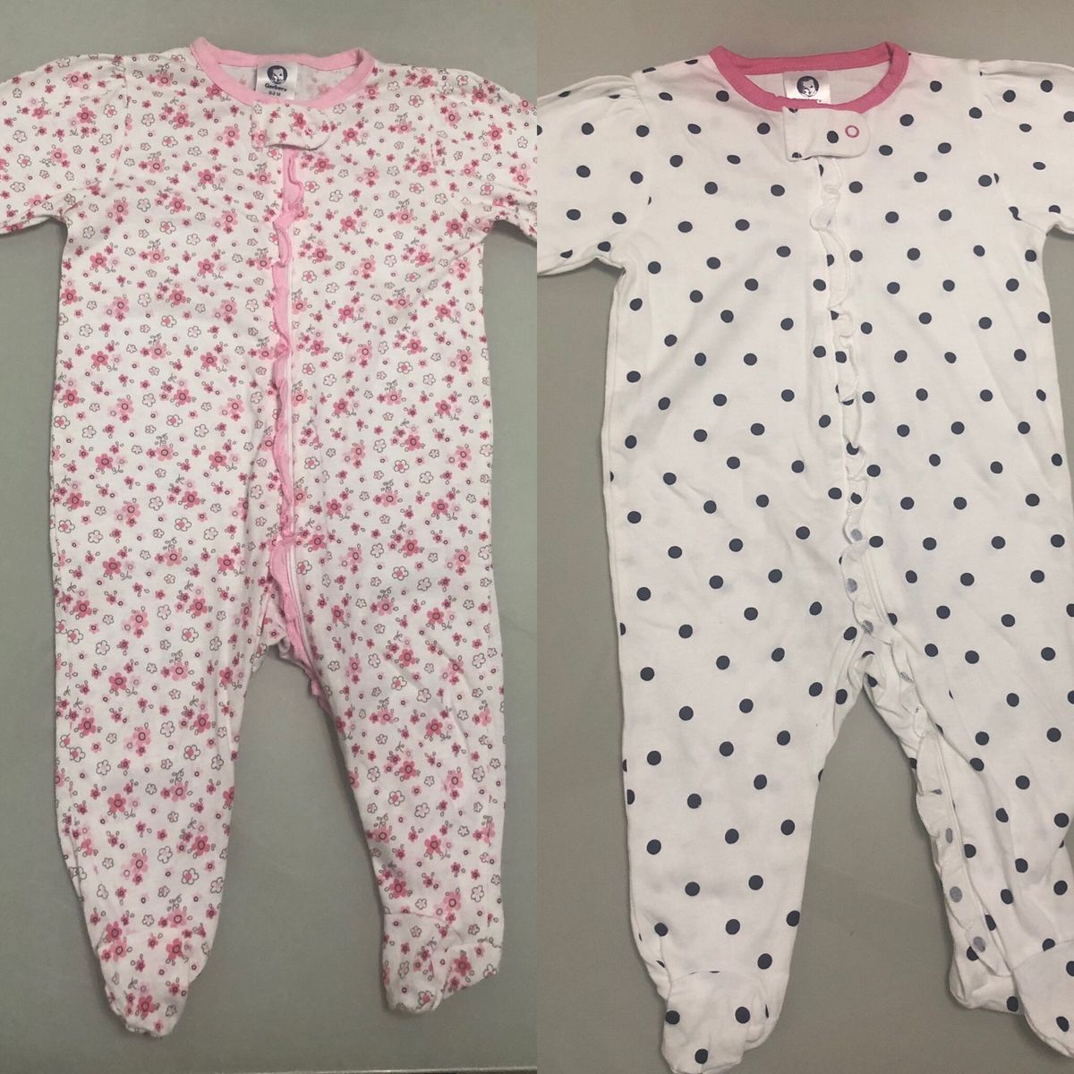 Pijamas Bebe Recem Nascido Roupa Infantil Para Bebe Gerber Nunca Usado Enjoei