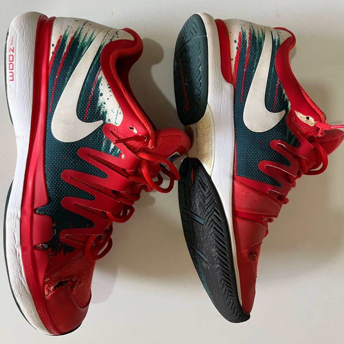 Tênis Nike Zoom Vapor 9.5 Tour Tamanho 41 - Roger Federer 2014