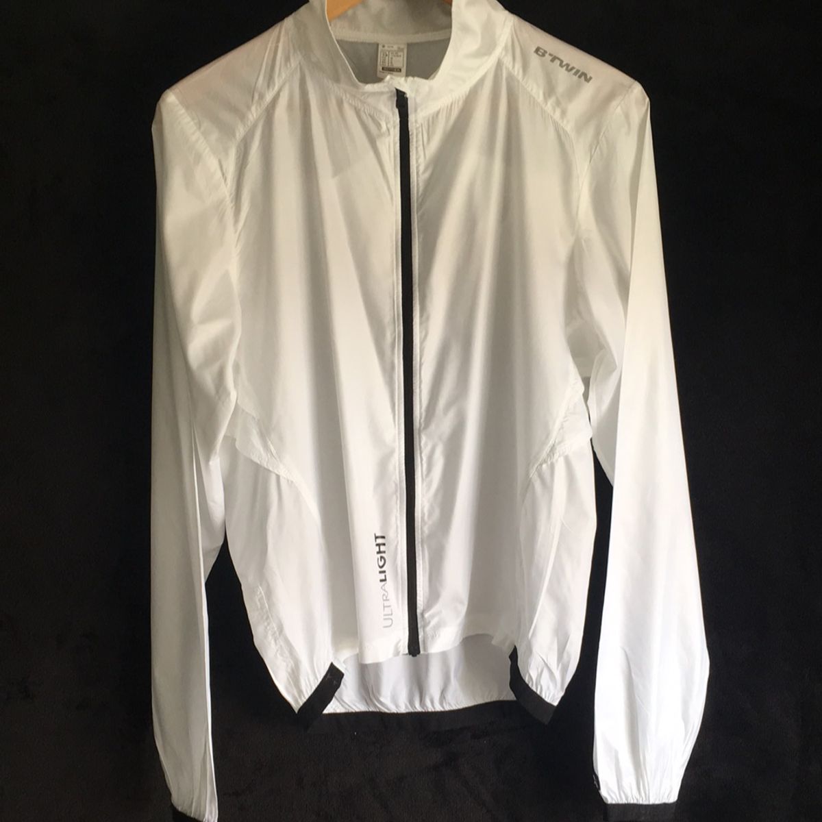 jaqueta corta vento btwin