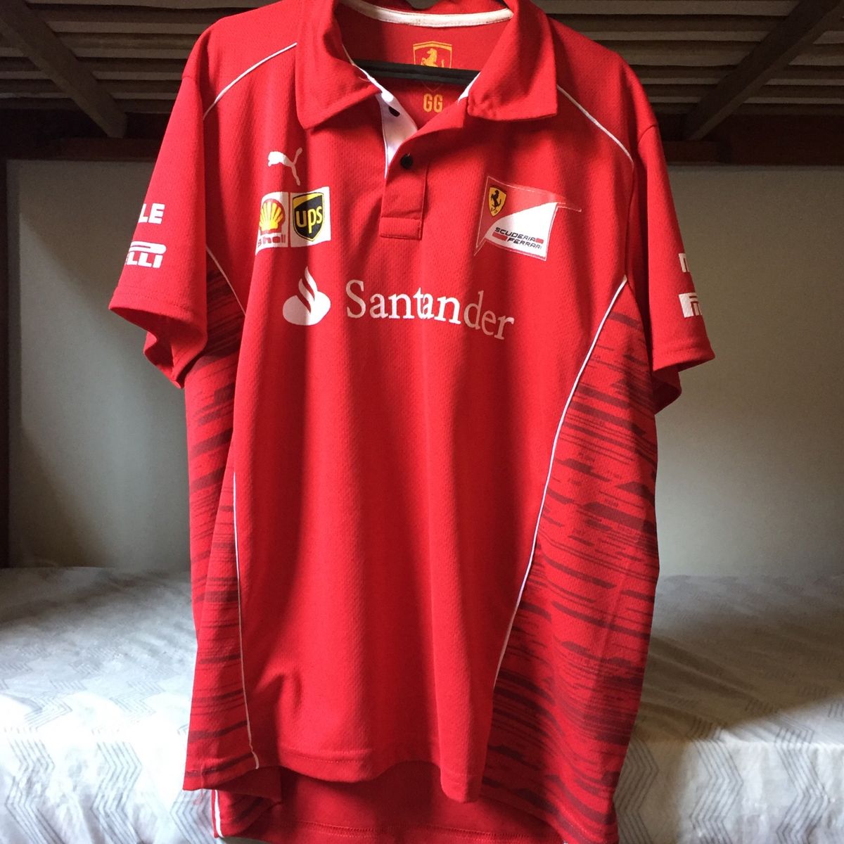 blusa ferrari santander original