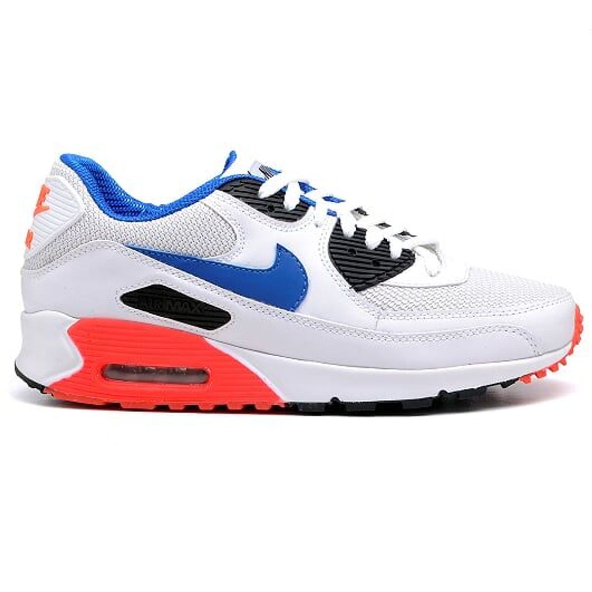air max 90 branco com vermelho
