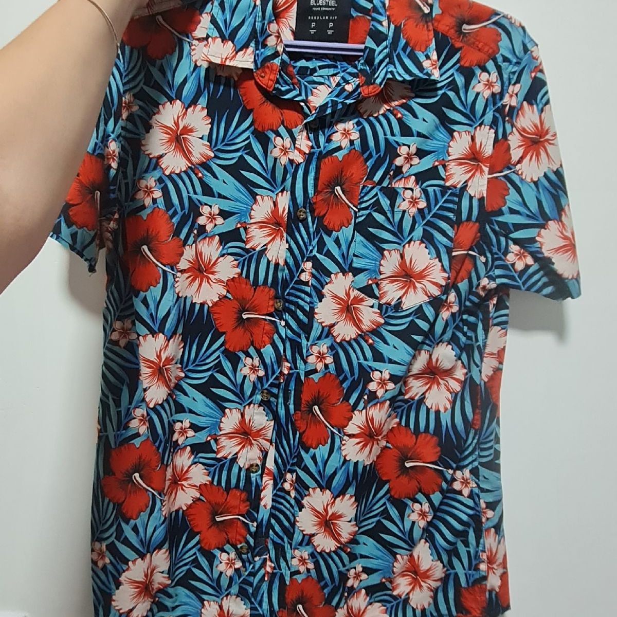 Camisa florida na store renner