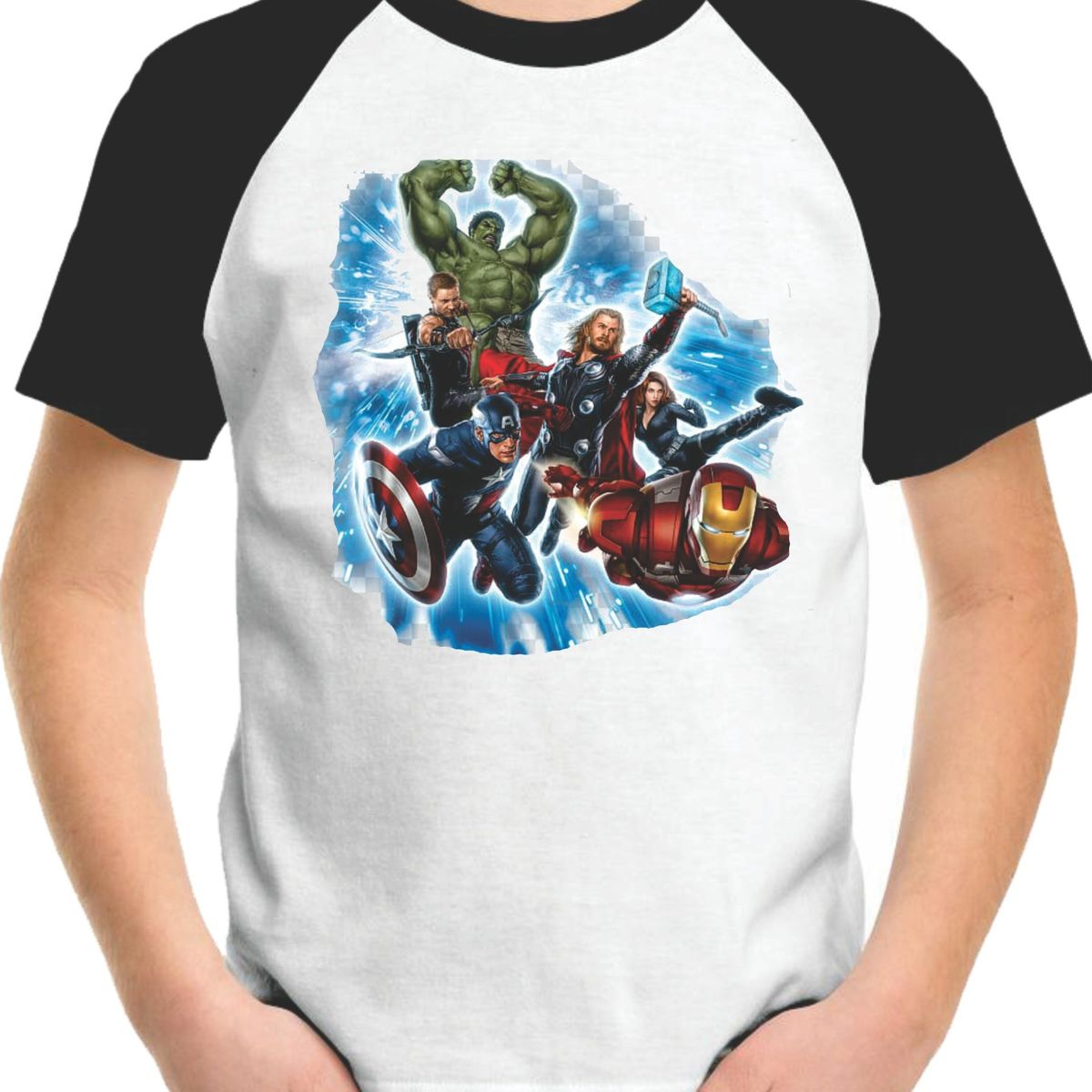Camiseta Infantil os Vingadores Thor