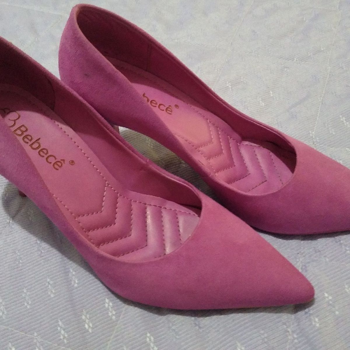 scarpin bebece rosa
