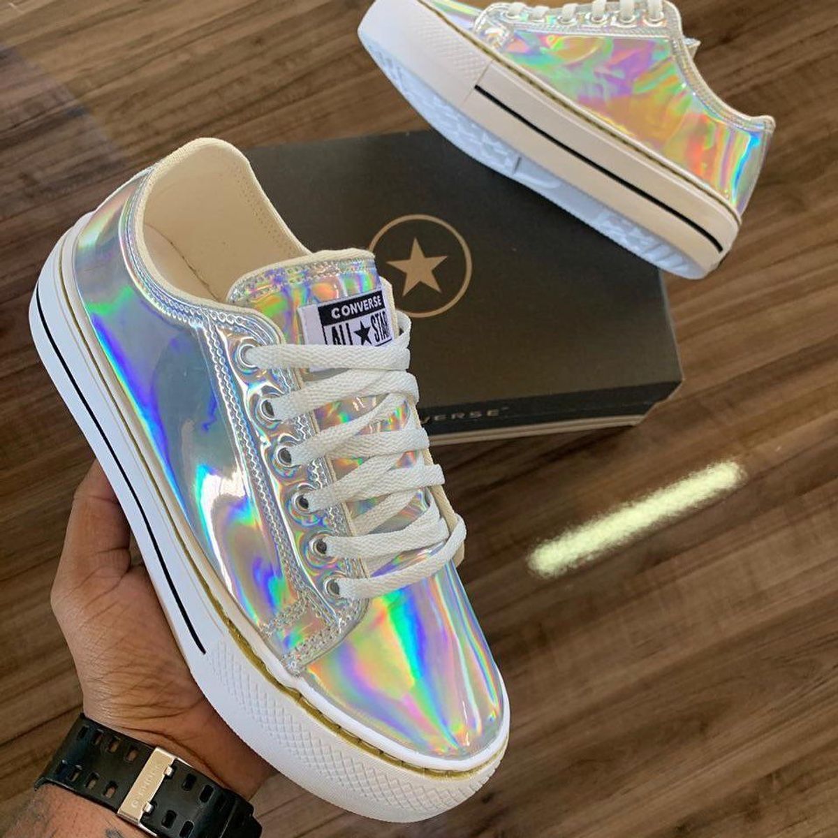 all star holografico