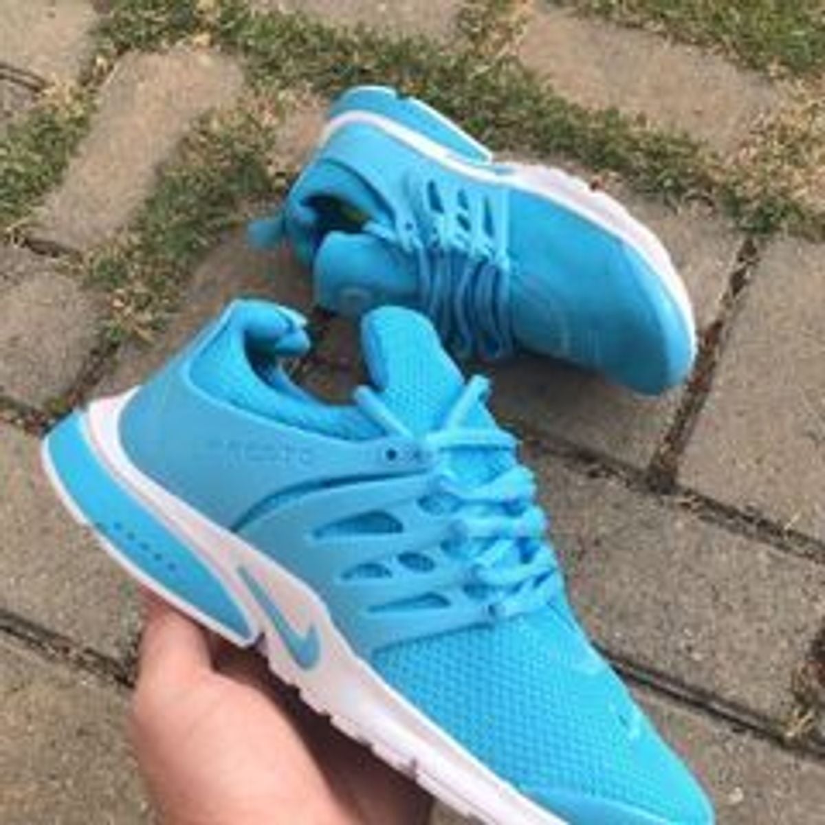 Tenis Nike Air Presto Azul Bebe Otima Qualidade Tenis Feminino Nike Nunca Usado Enjoei