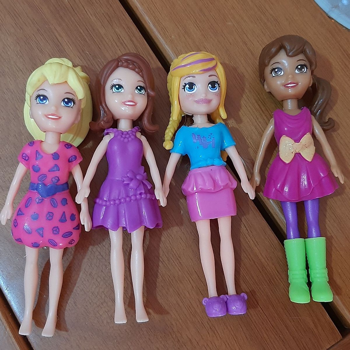 Boneca Polly Que Muda de Roupa Fácil, Brinquedo Polly Pocket Usado  81362020