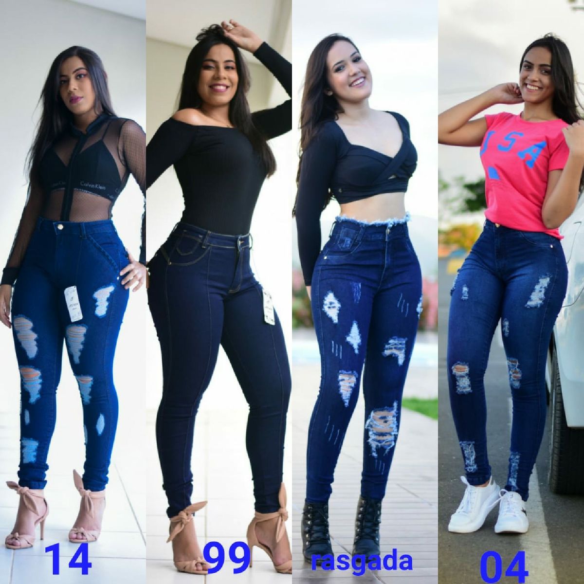 calças e blusas femininas