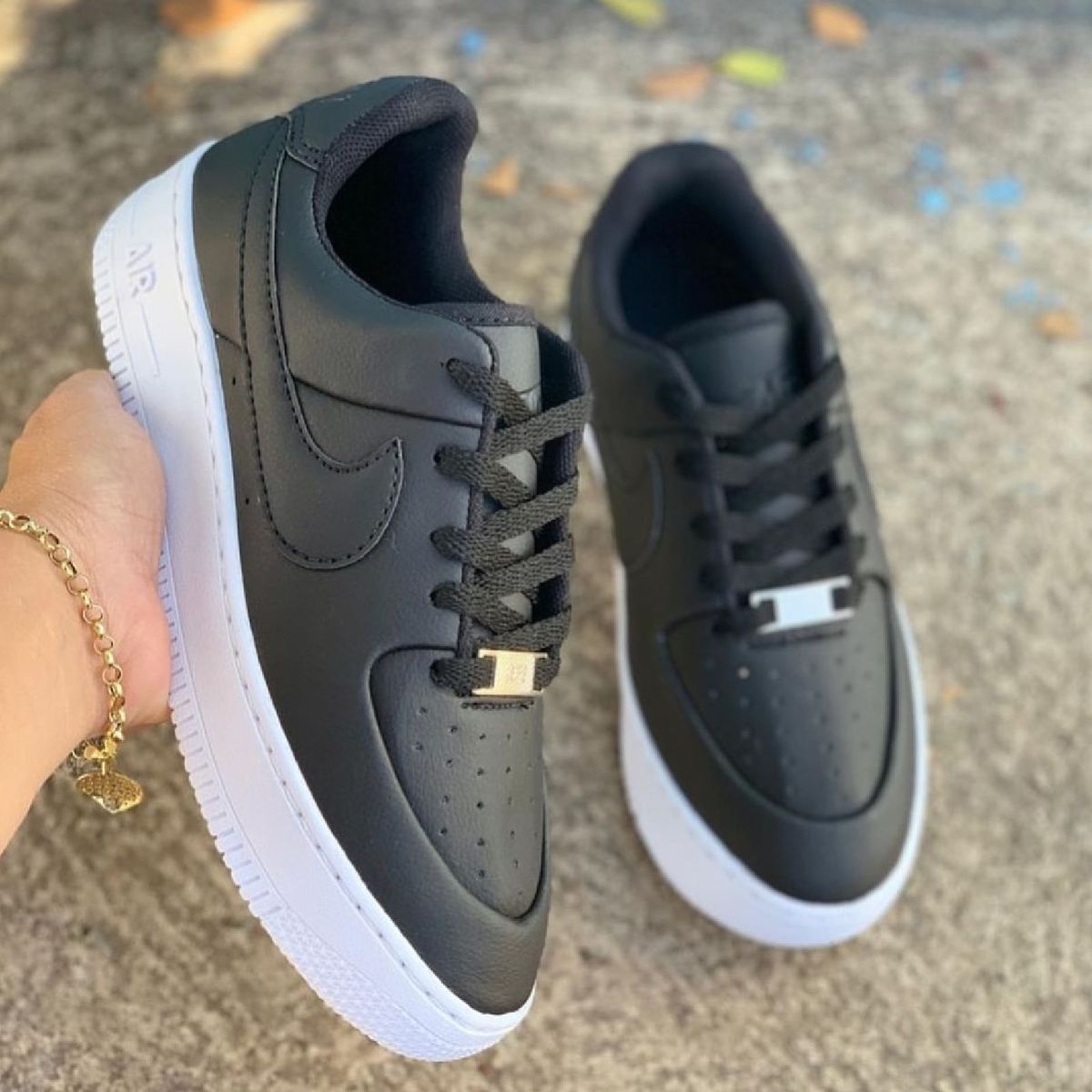 air force preto com branco