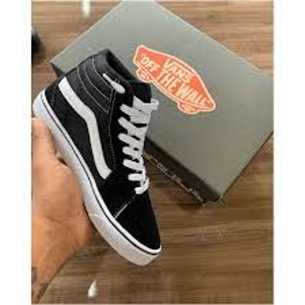 vans old skool preto botinha