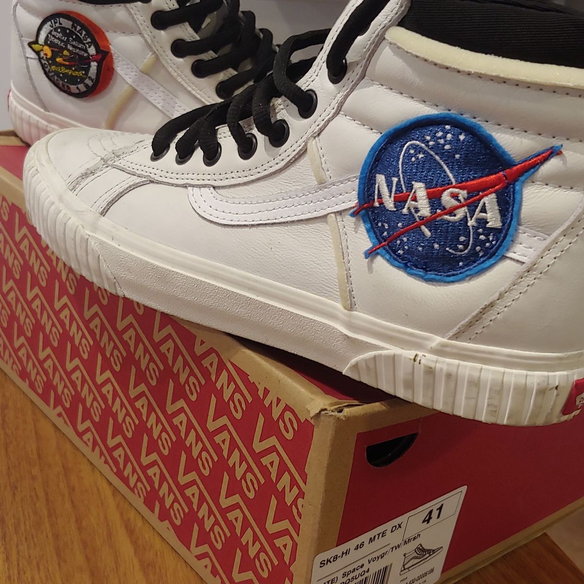 tênis vans x nasa