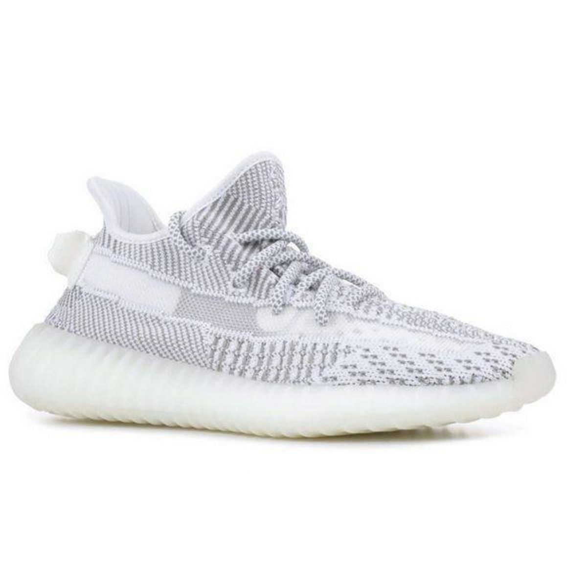 yeezy branco refletivo