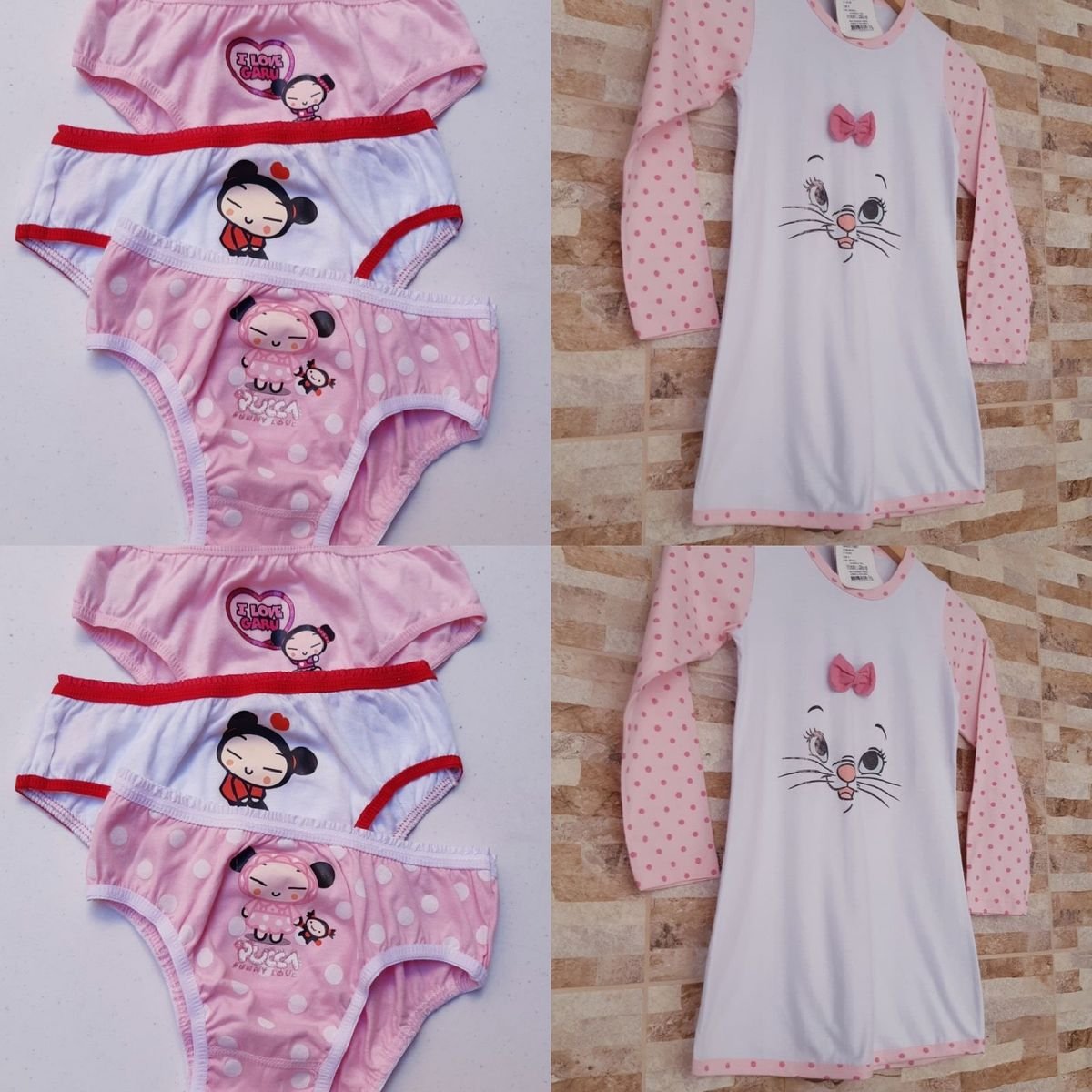 Lingerie Lupo Kids Hello Kitty Branca - Compre Agora