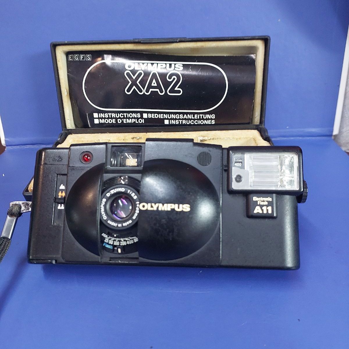 Câmera Olympus Xa2 No Estado Que Se Encontra | Olympus Usado