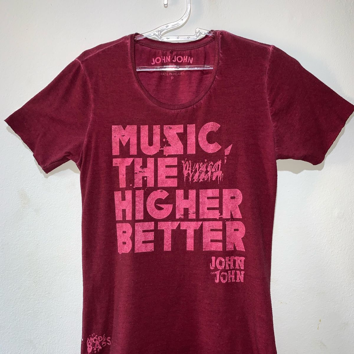 Camiseta John John Music In Heaven Preta - Faz a Boa!