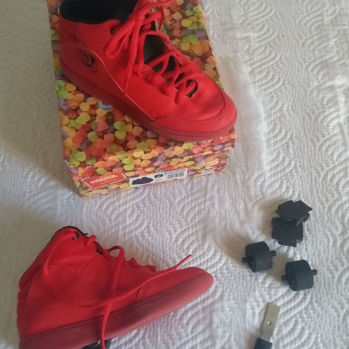 tenis de rodinha marisol