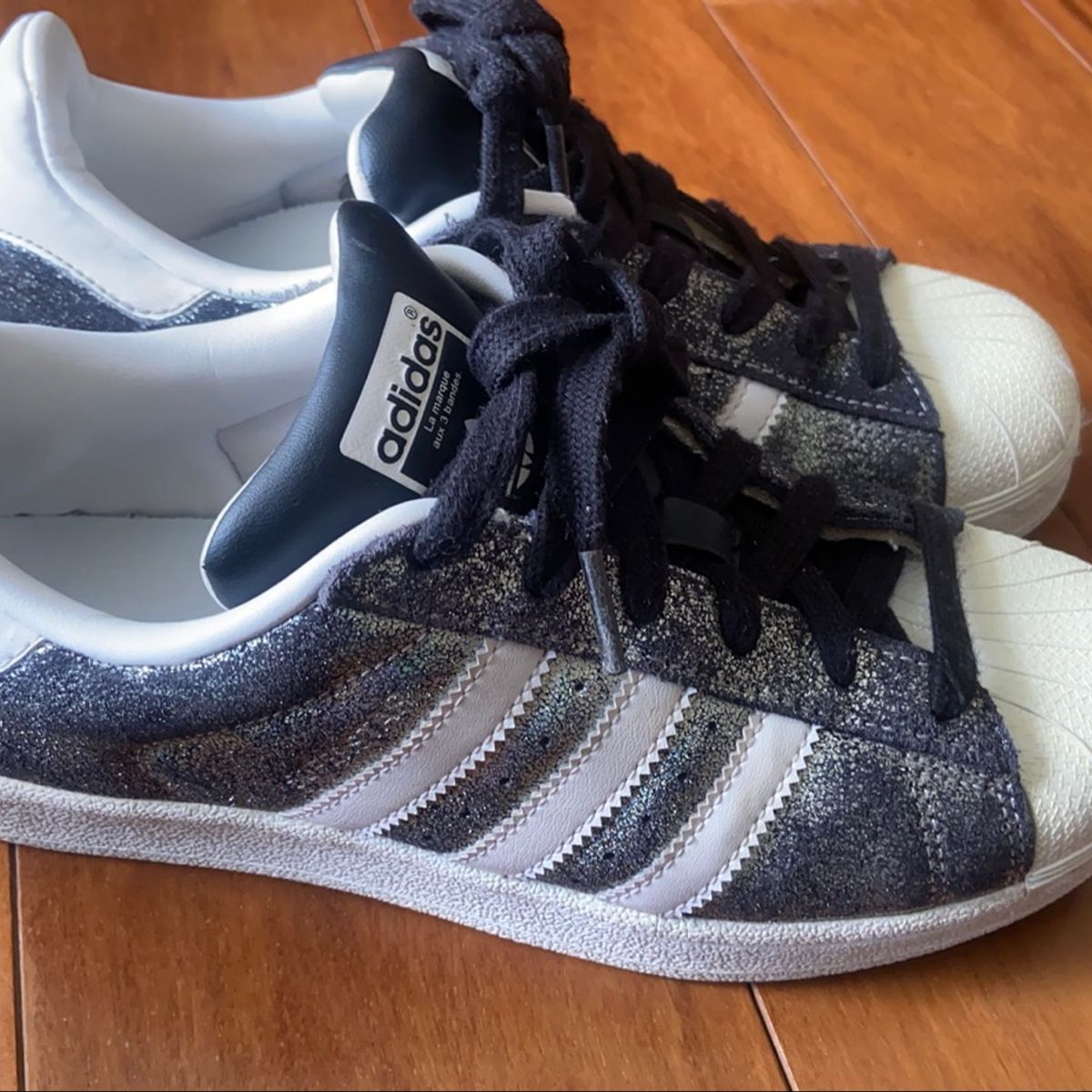 Adidas superstar hot sale com brilho