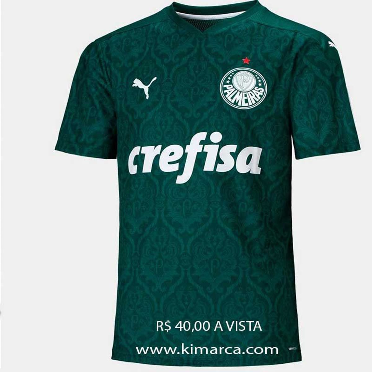camisa oficial do palmeiras 2019 feminina