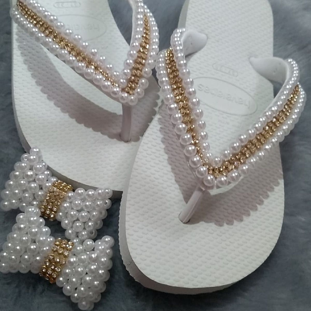 sandalias havaianas customizadas